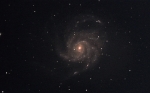 Galaktyka M101 (Wiatraczek, 7,7mag, 23 mln lat świetlnych)