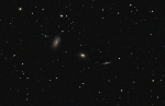 NGC 5981, 5982, 5985 - Tryplet Smoka