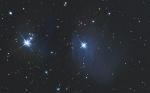M45 - Plejady, NGC 1435 Merope (4,2mag; 378 lat świetlnych) 