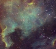 NGC 7000 (Mglawica Ameryka Północna, Pelikan)
