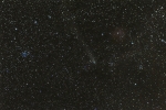 21P_Giacobini Zinner i M50, NGC  2335, NGC 2343, RCW 2