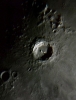 Krater Kopernik (średnica 93km, głębokość 3,8km)